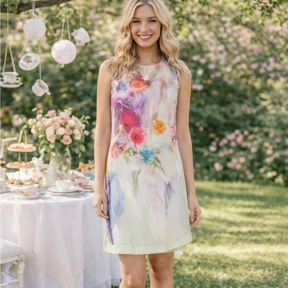 Ted Baker London Dahnni Ted Baker London
Sugar Sweet Floral Tunic Dress